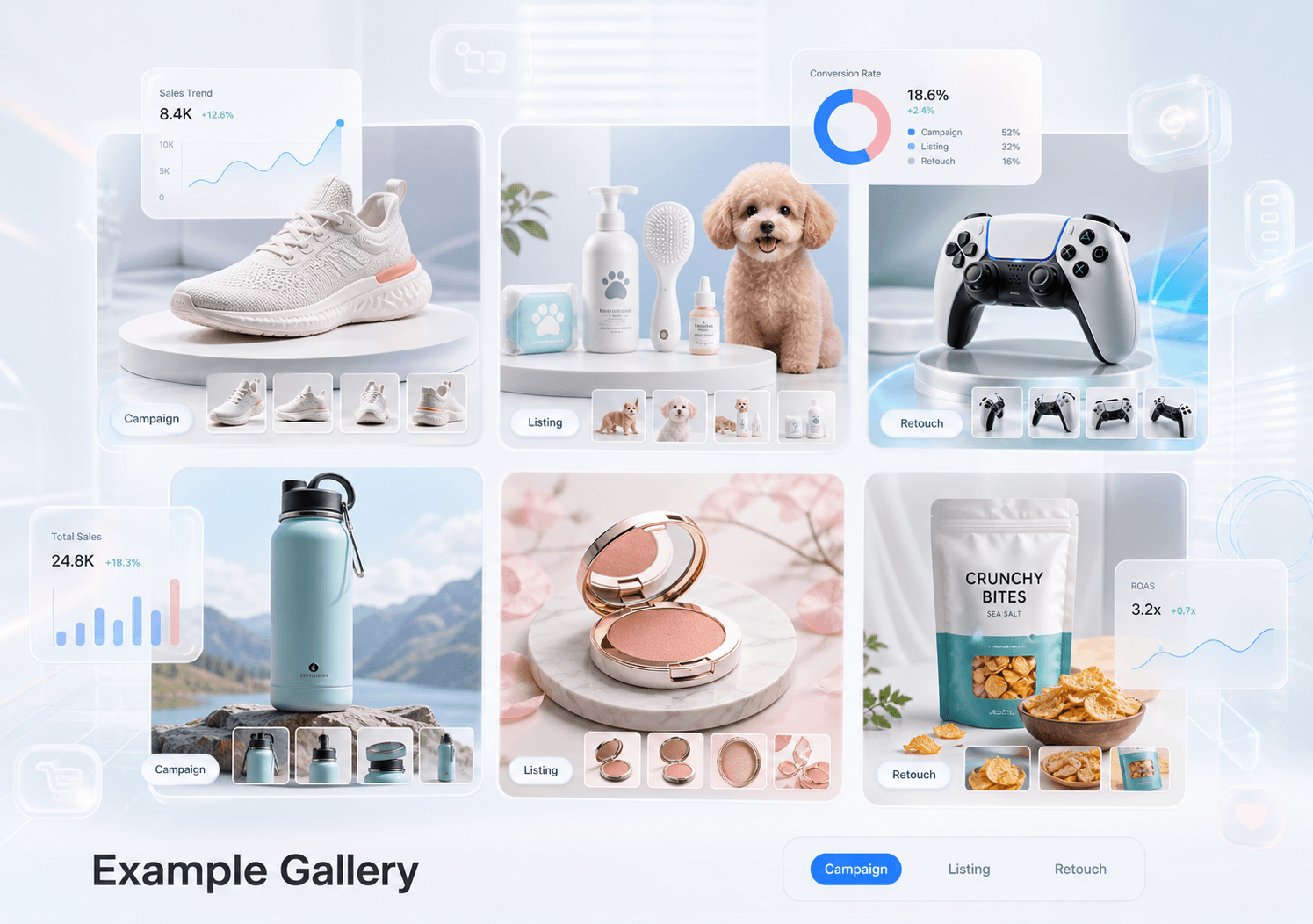 TikTok Shop vertical set