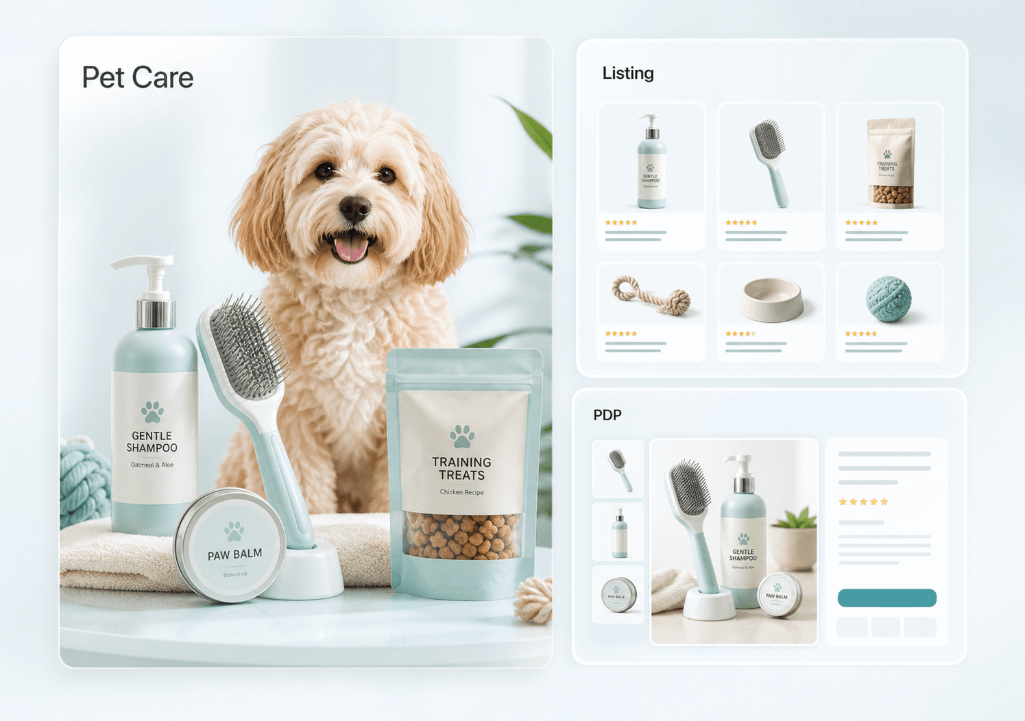 Pet supply set